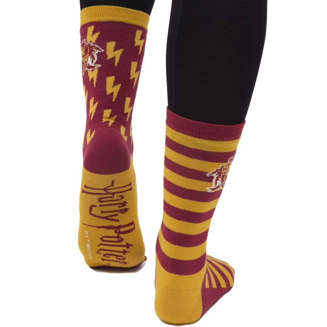 Harry Potter Gryffindor Socks Unisex Crew Sock