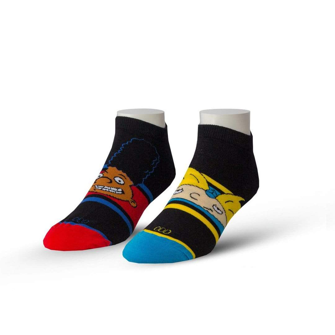 Hey Arnold Socks Unisex Ankle Sock Black