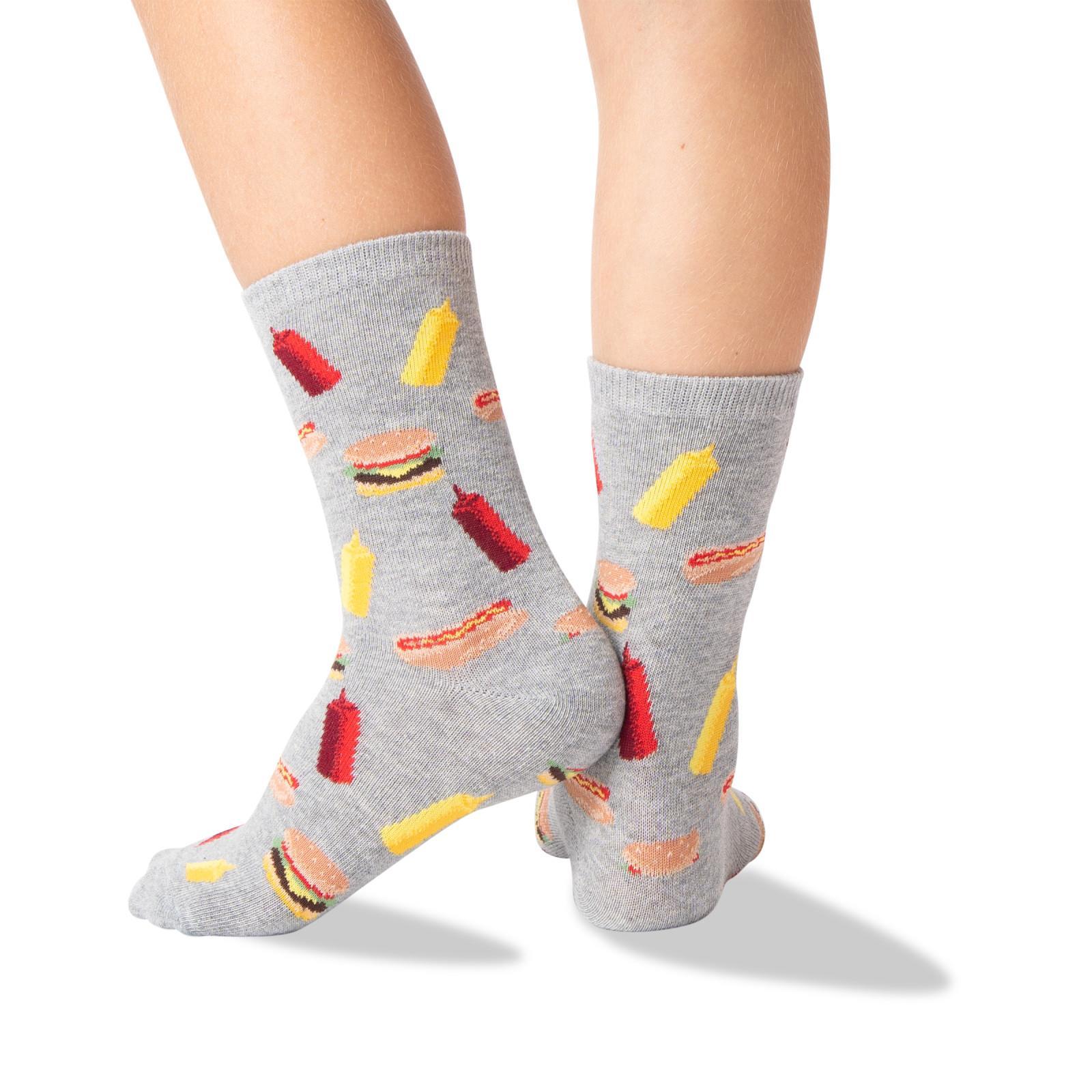 Kid's BBQ Crew Sock Grey
