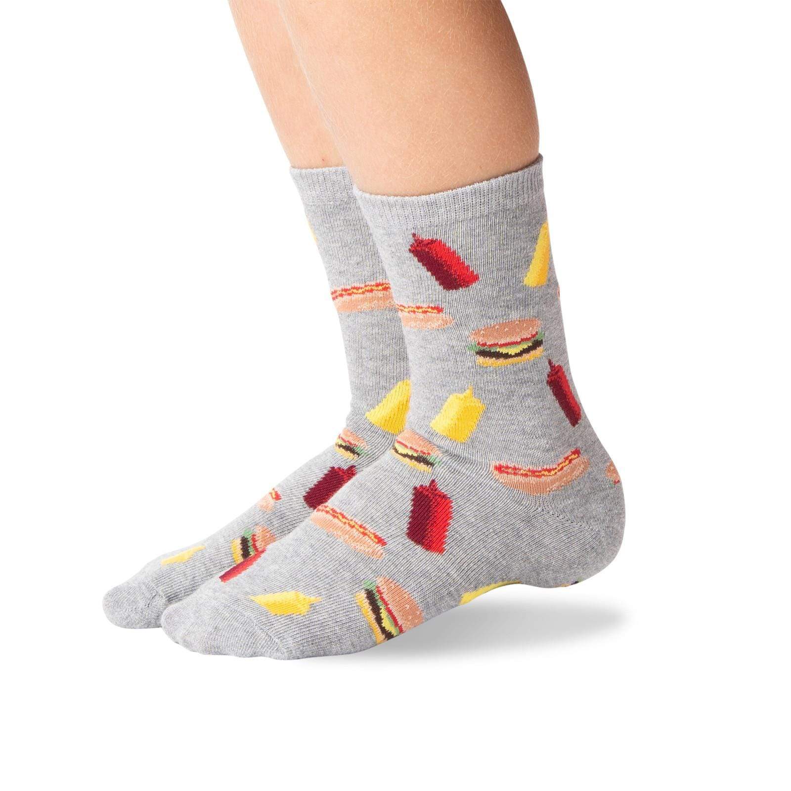 Kid's BBQ Crew Sock Grey