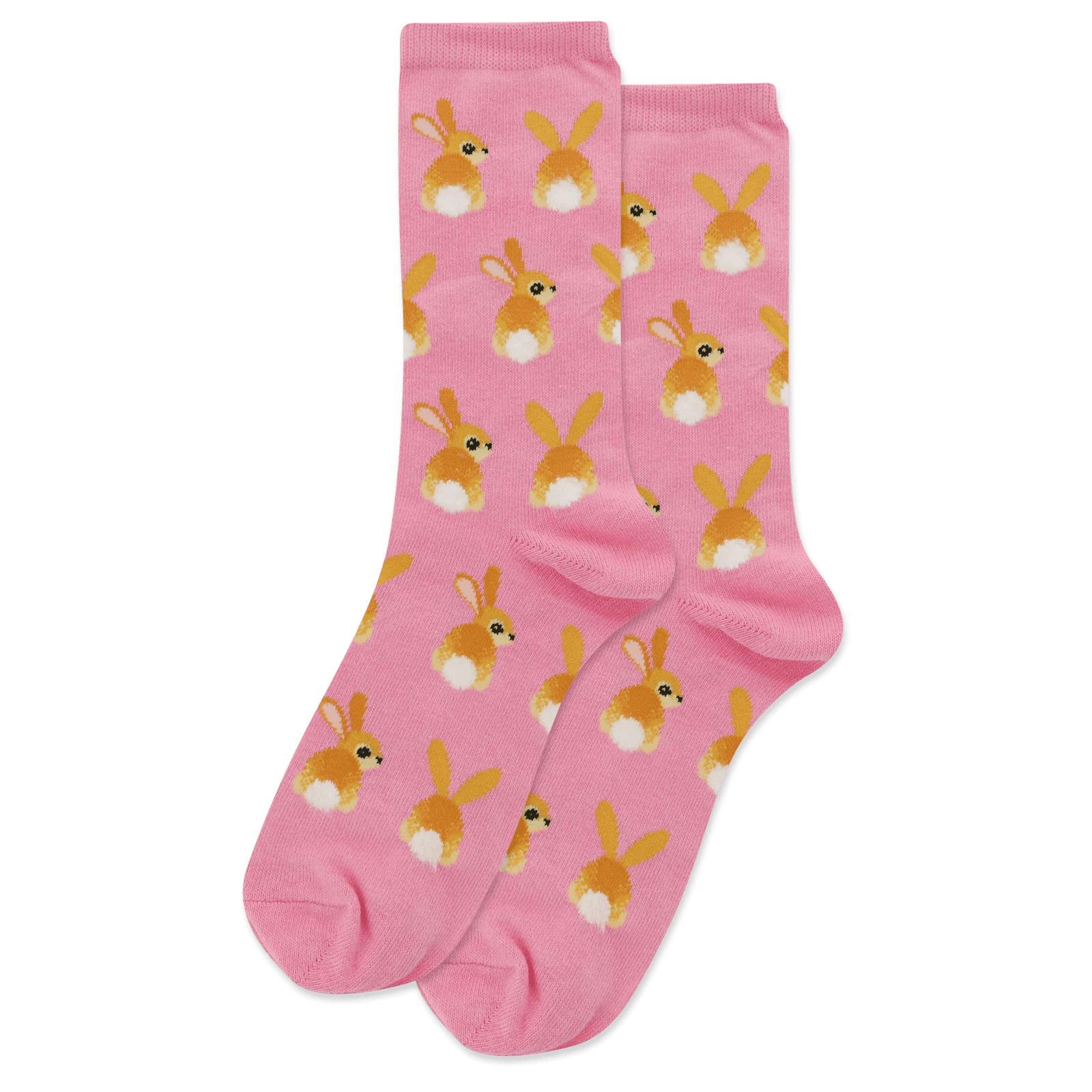 Bunny Tails Socks Women's Crew Sock pink