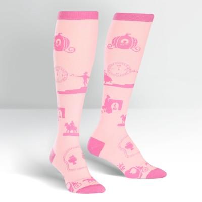 Happily Ever After Socks Women&#39;s Knee High Sock Pink