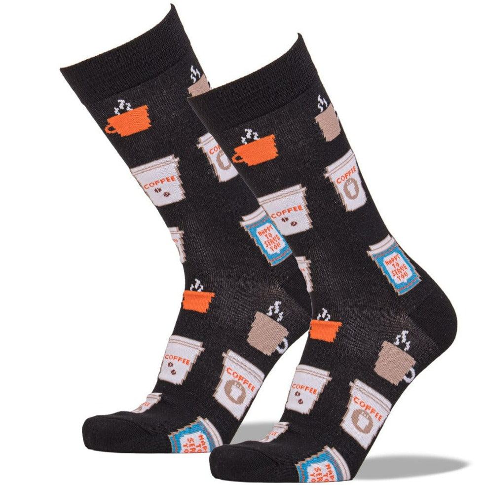 More Joe Crew Socks Men's / Black
