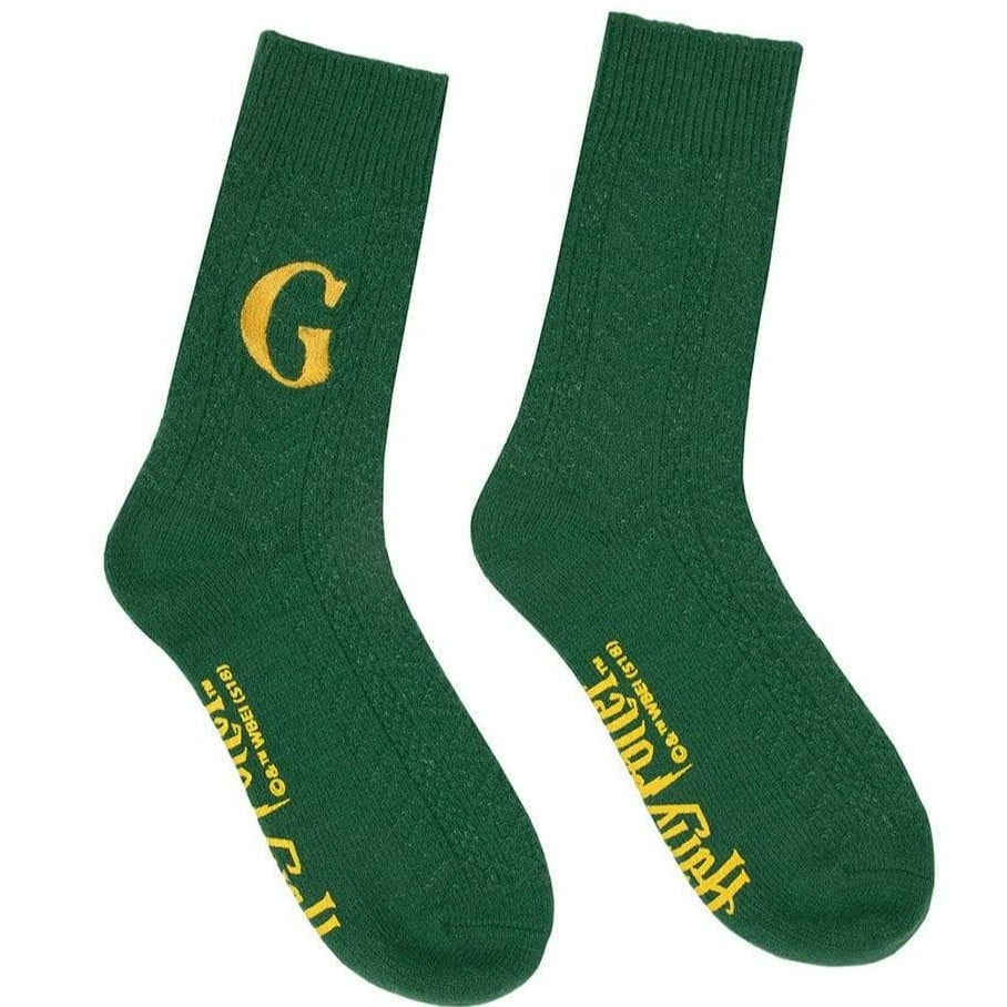 Fred & George Weasley Sweater Socks Unisex Crew Sock Men's/Large / green