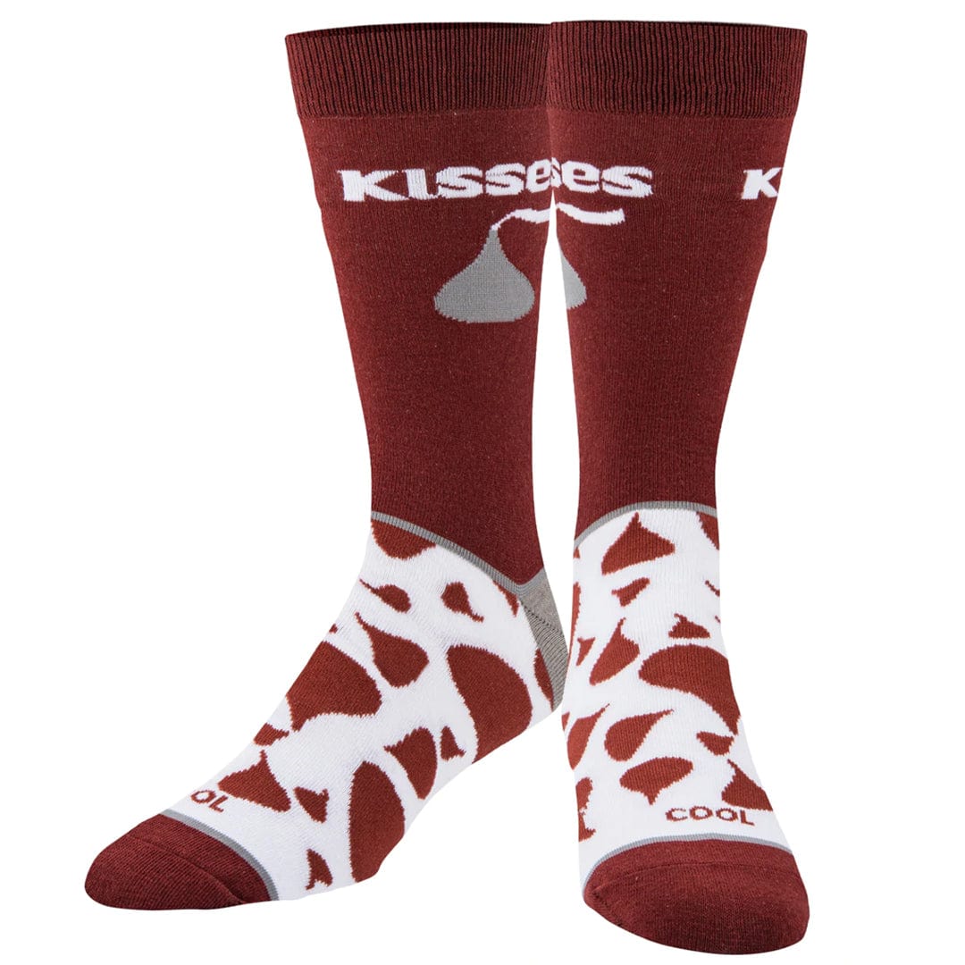 Hershey's Kisses Men's Crew Socks Brown