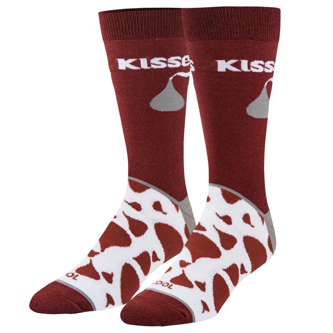 Hershey's Kisses Men's Crew Socks Brown