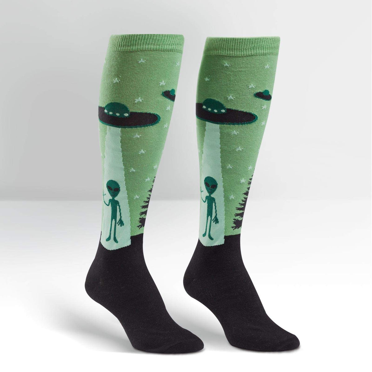 I Believe Women&#39;s Knee High Sock Green