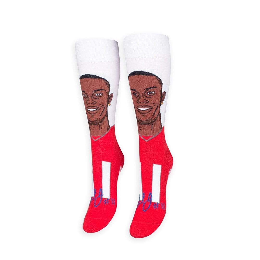 Julio Jones Socks Unisex Crew Sock red