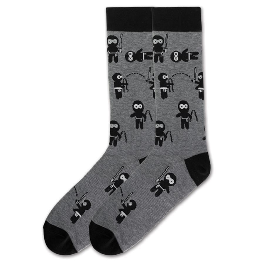 Ninja Socks Men’s Crew Sock Shoe Size 6.5-12