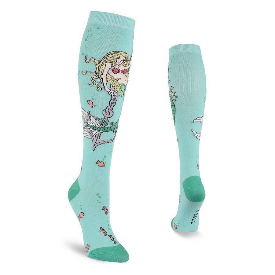 Under the Sea Socks Women&#39;s Knee High Sock Blue