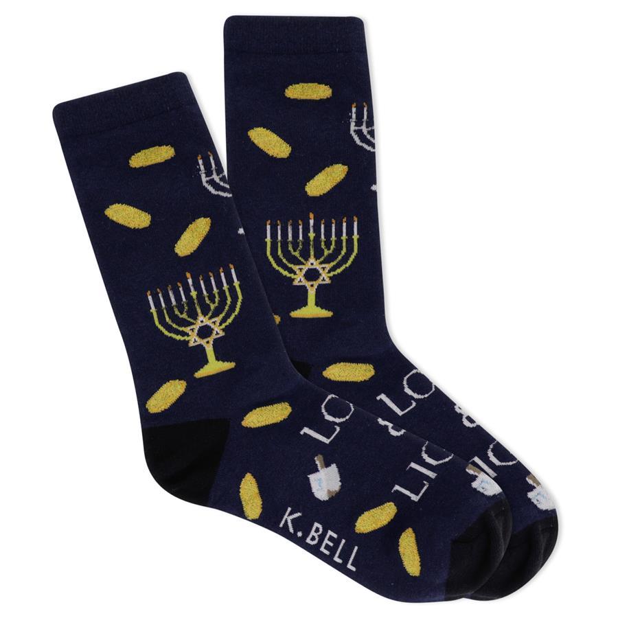 Love And Light Women's Crew Socks Black