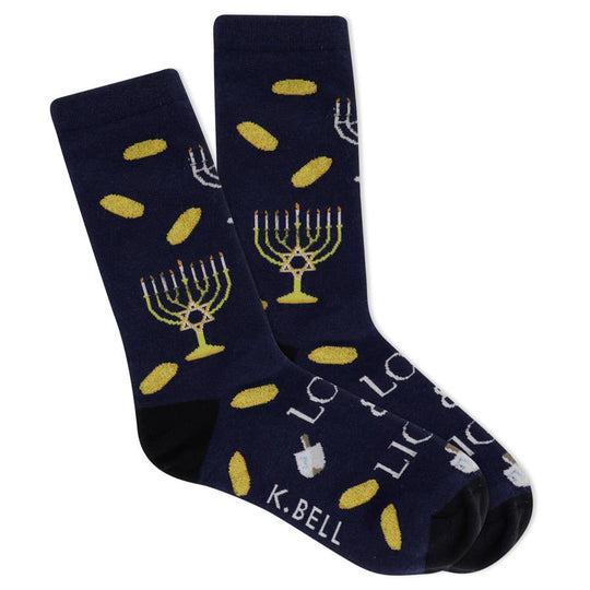 Love And Light Women's Crew Socks Black