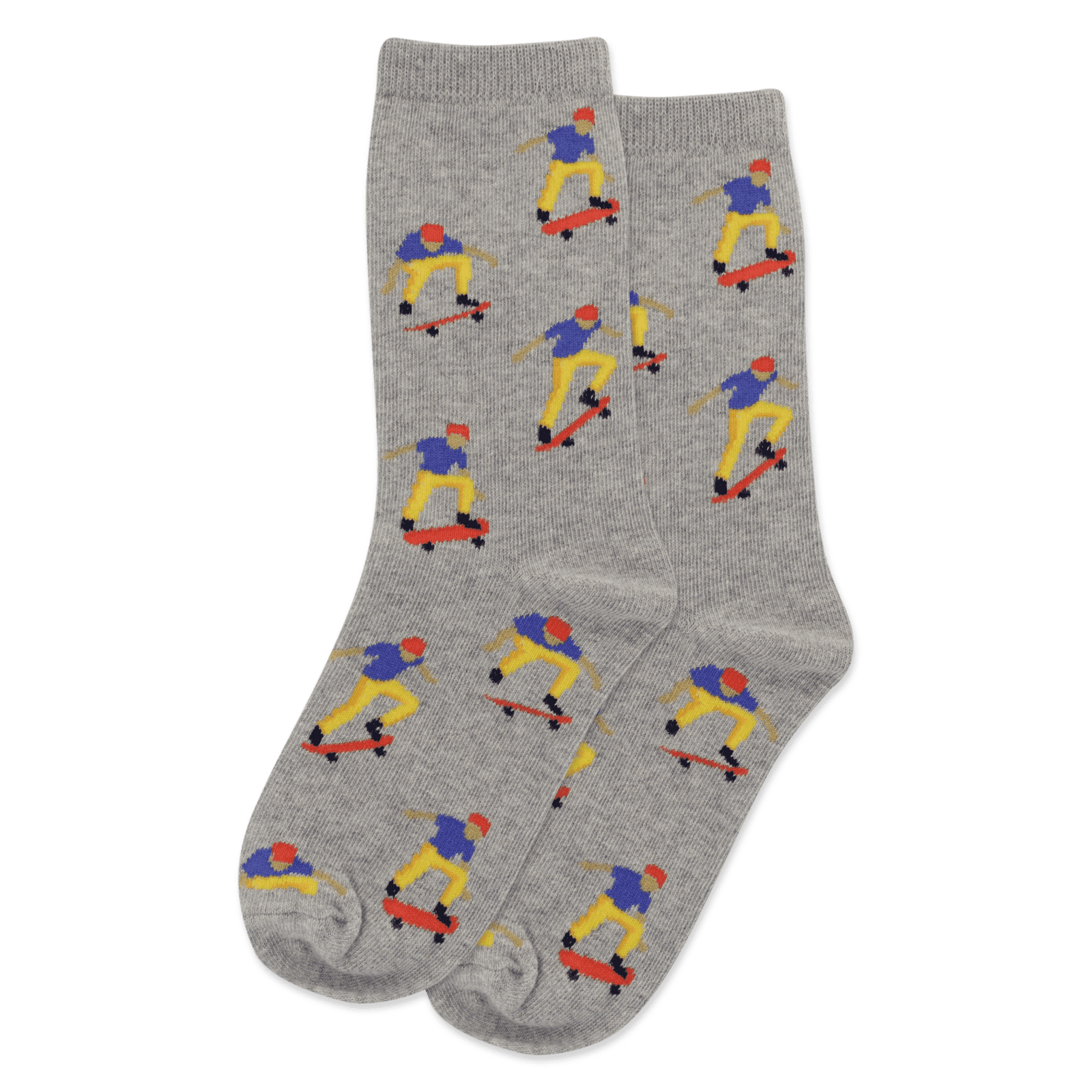 Skateboarder Children's Crew Sock Grey