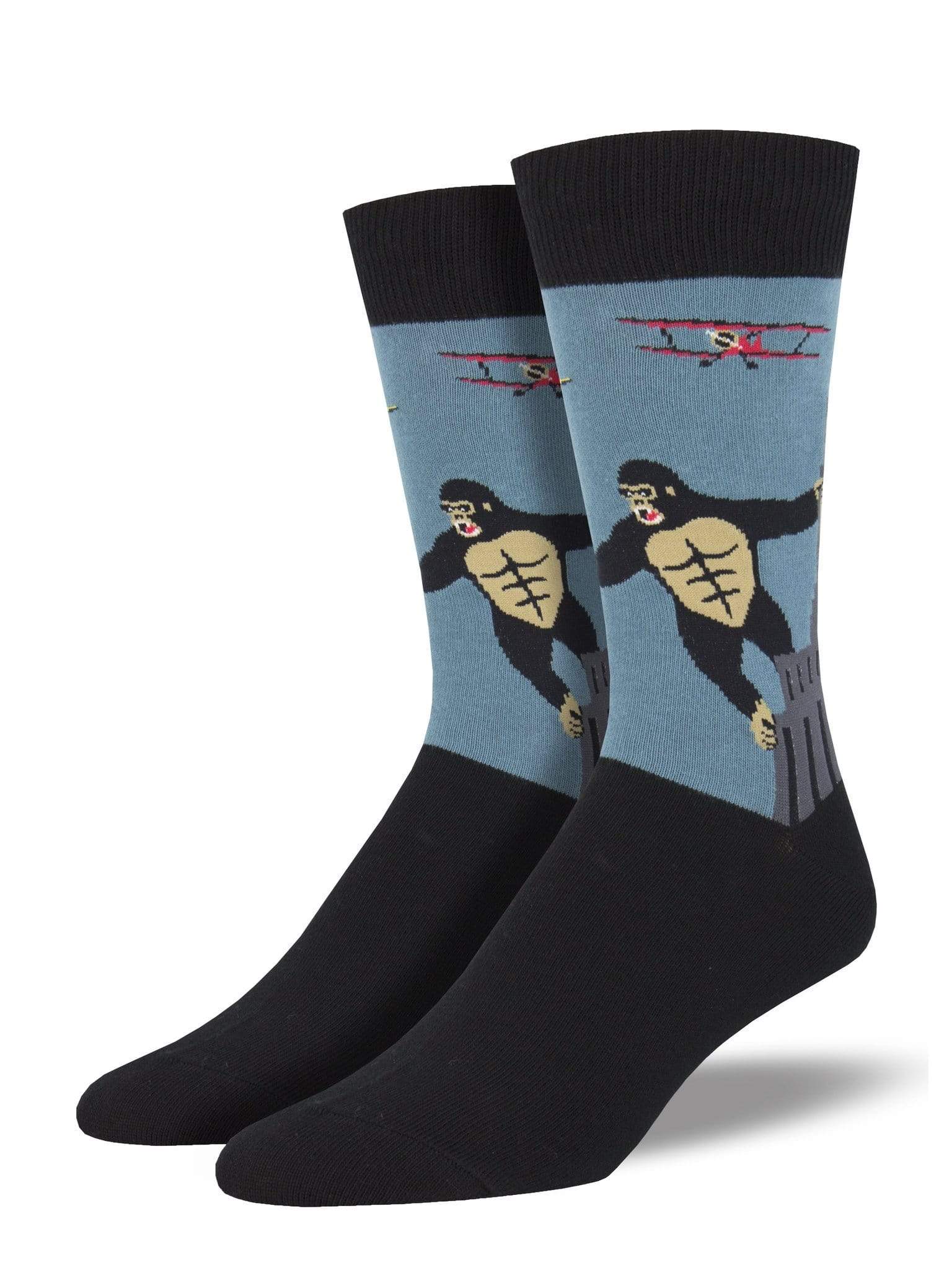 Kong Socks Men’s Crew Sock Blue
