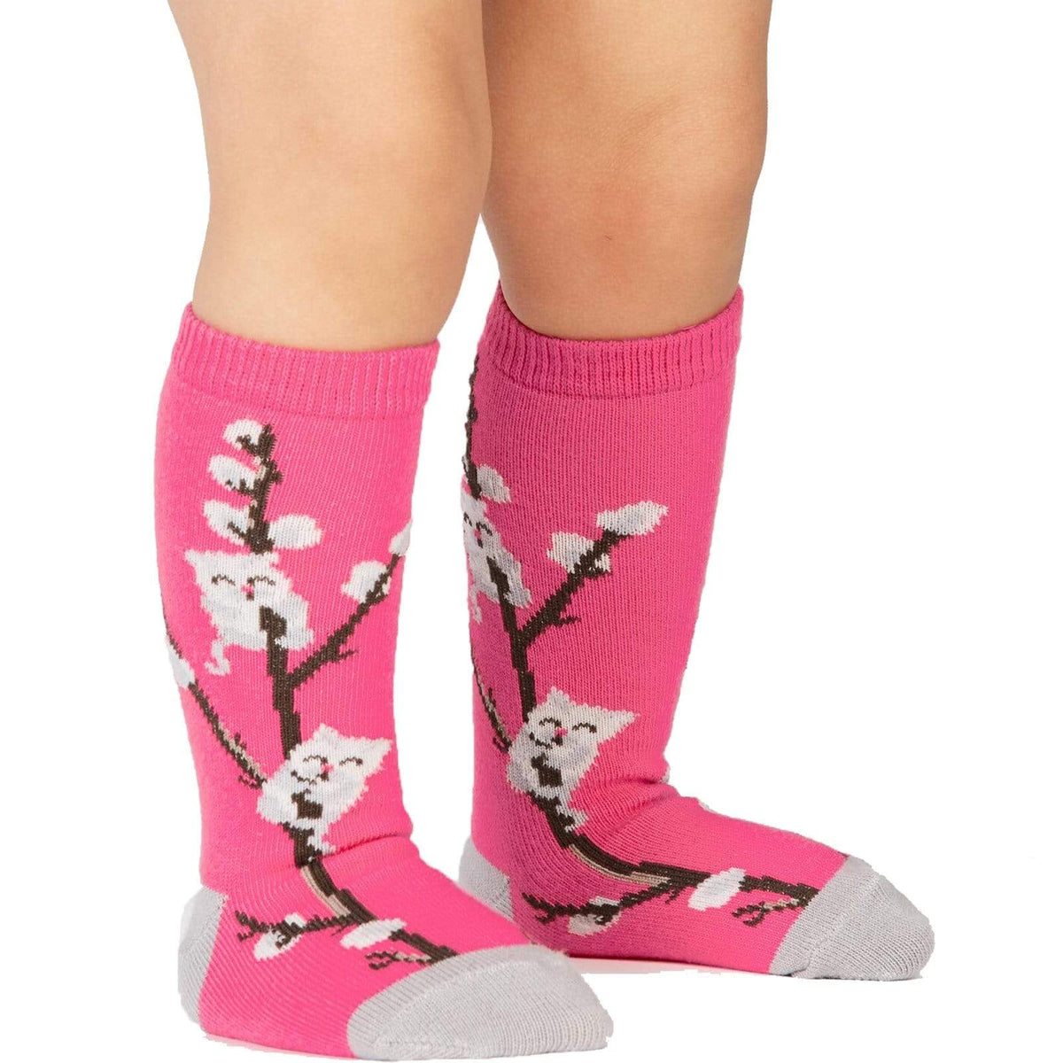 Kitty Willows Toddler Knee High Sock Pink