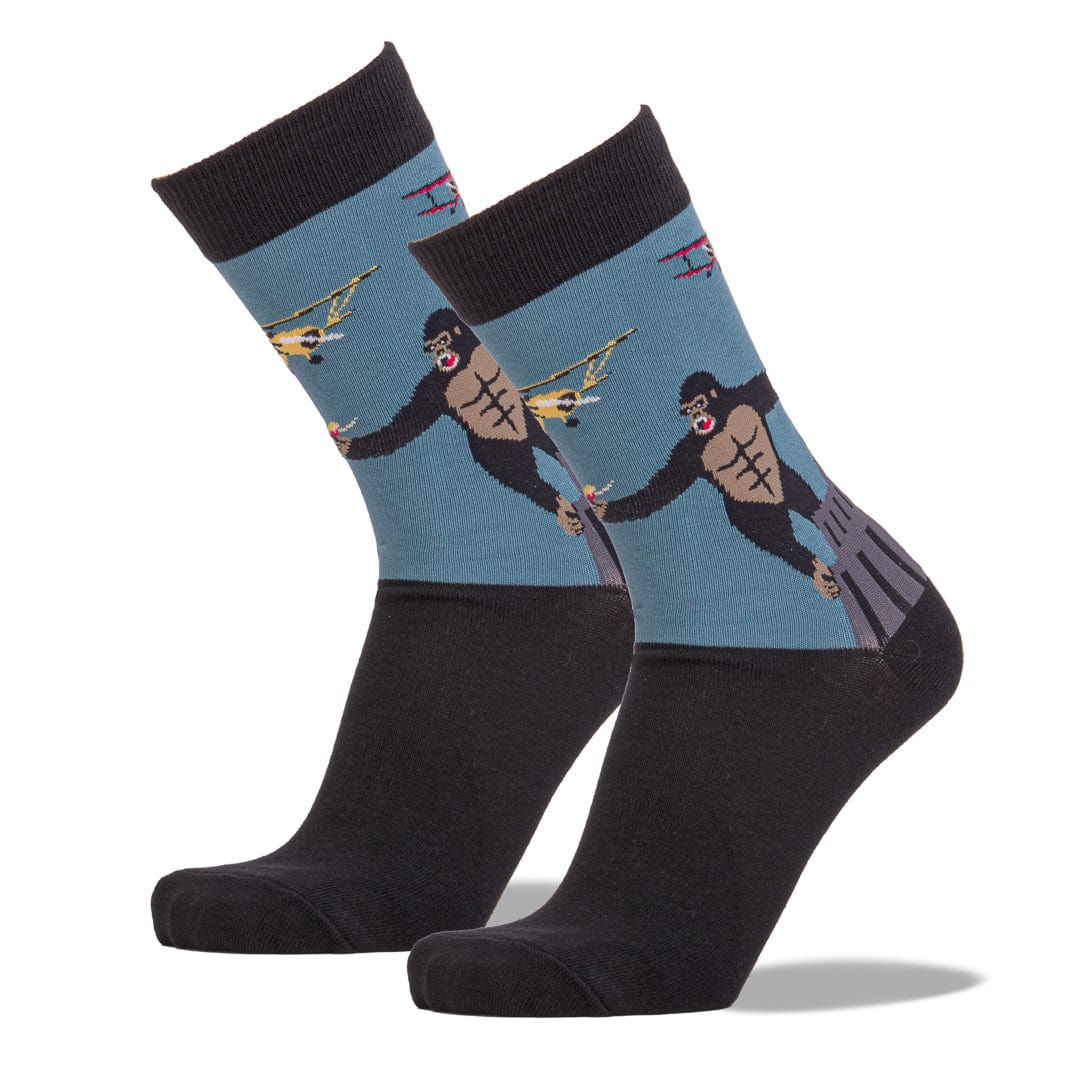 Kong Socks Men’s Crew Sock Blue