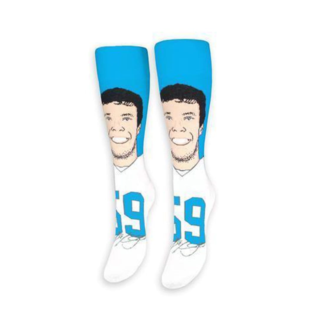Luke Kuechly Socks Unisex Crew Sock blue