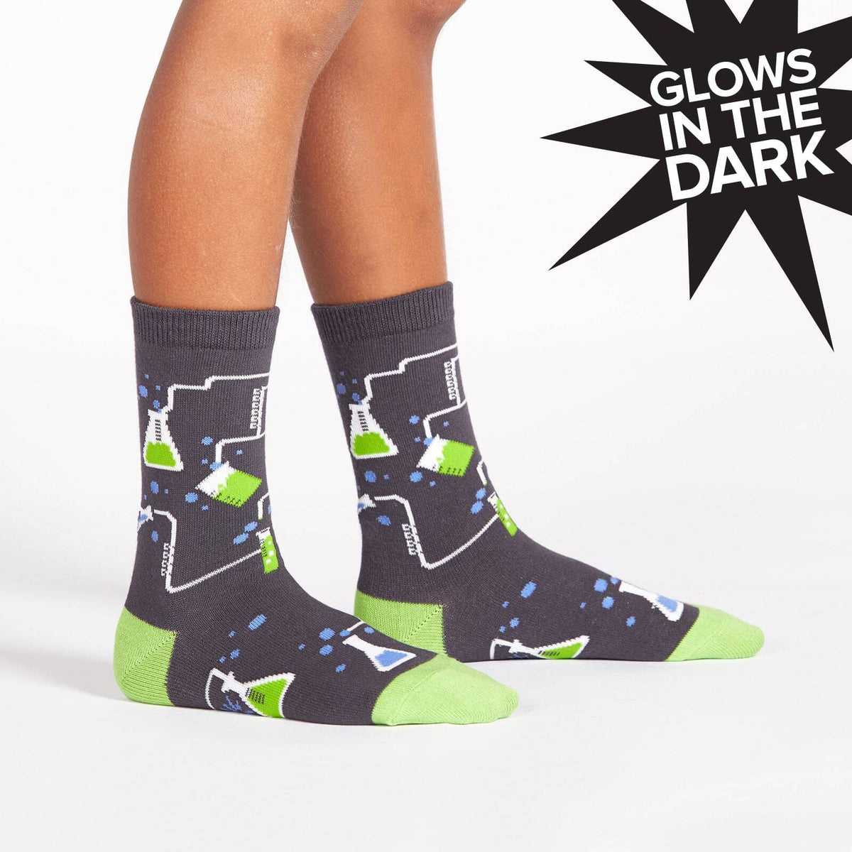 Laboratory Youth Crew Socks Gray