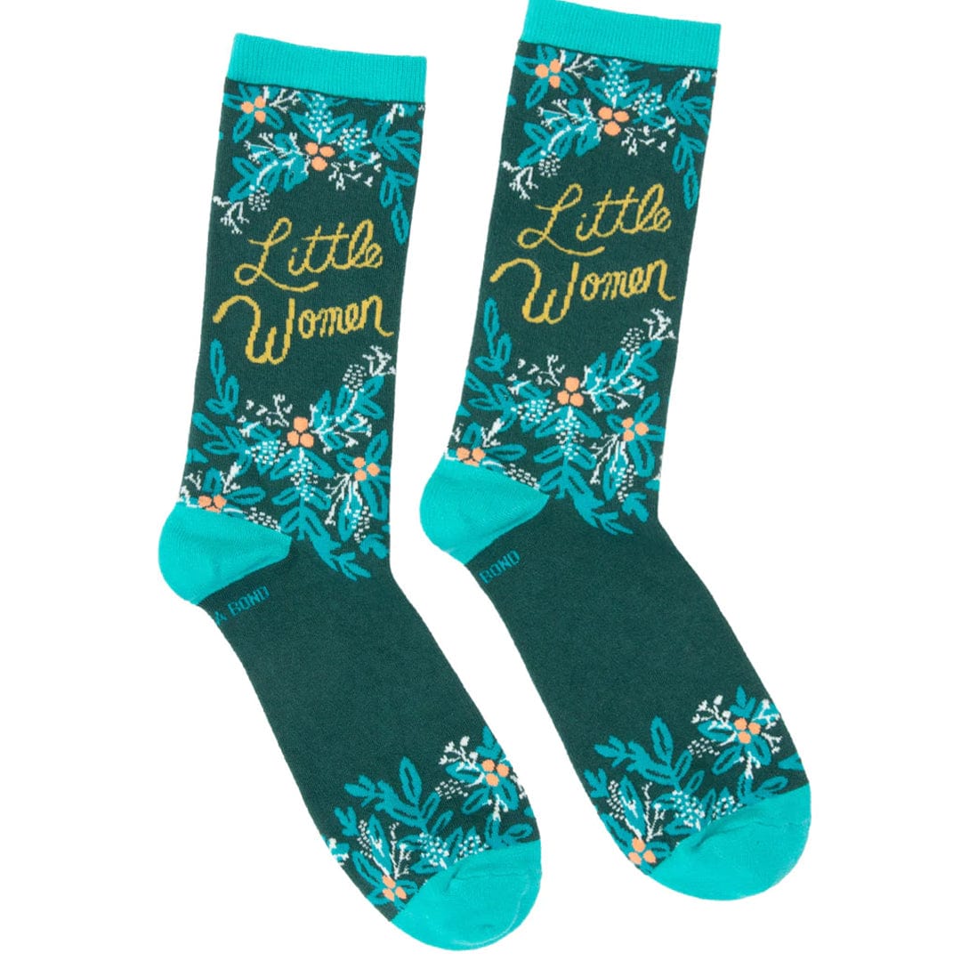 Little Women Crew Socks Green