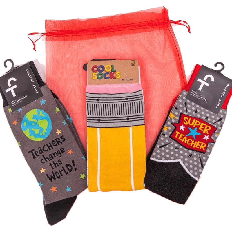 Love My Teacher Gift Bag For Him Multi