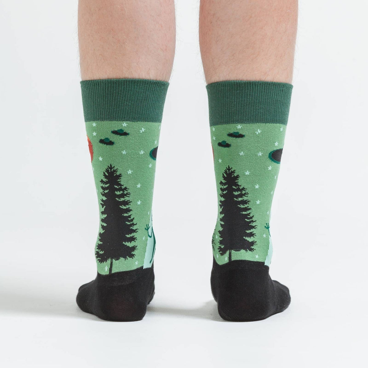 I Believe Socks Men’s Crew Sock Green