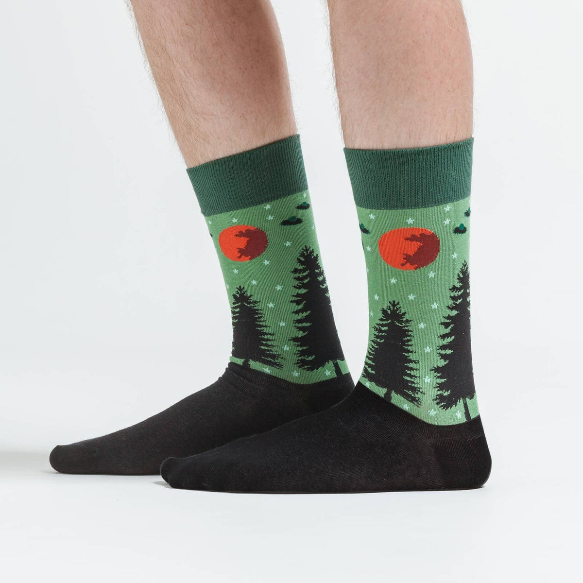 I Believe Socks Men’s Crew Sock Green