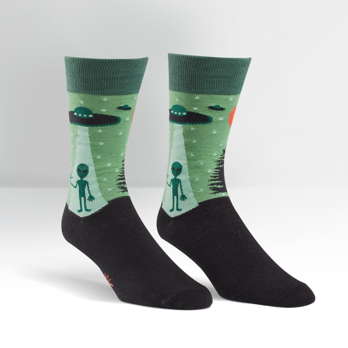 I Believe Socks Men’s Crew Sock Green