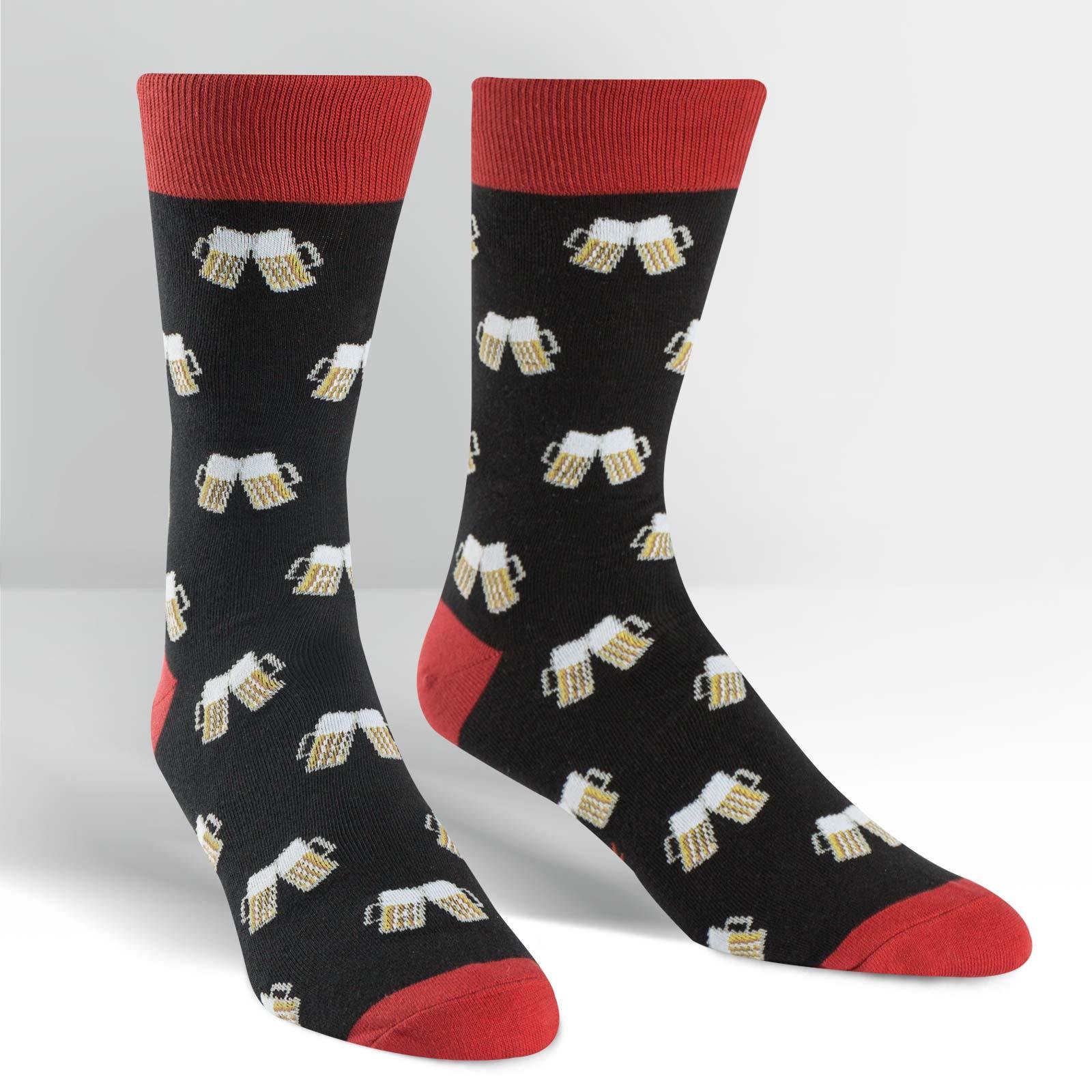 Cheers Socks -Men’s Crew Sock black