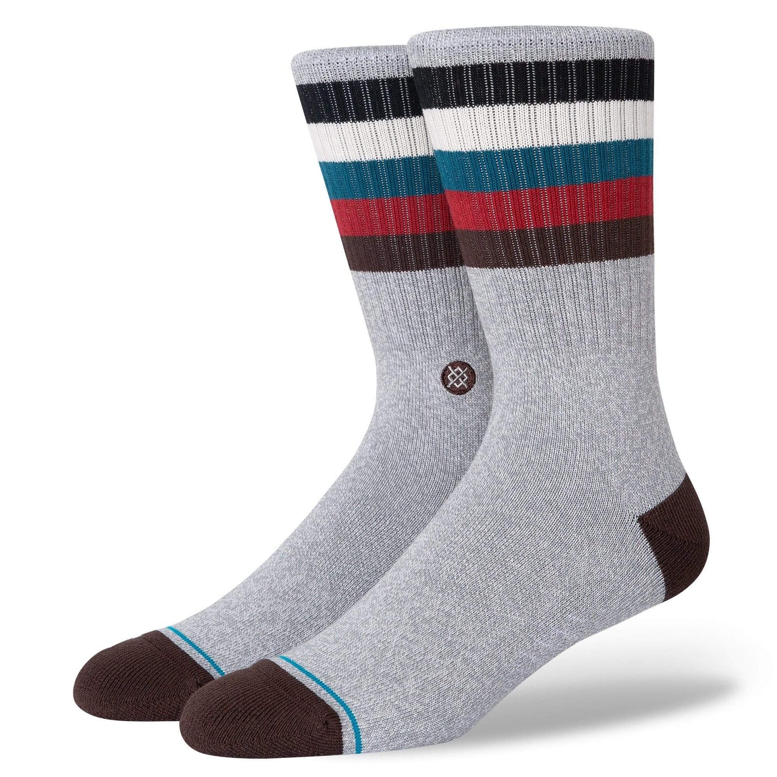 Maliboo Men's Crew Sock Grey