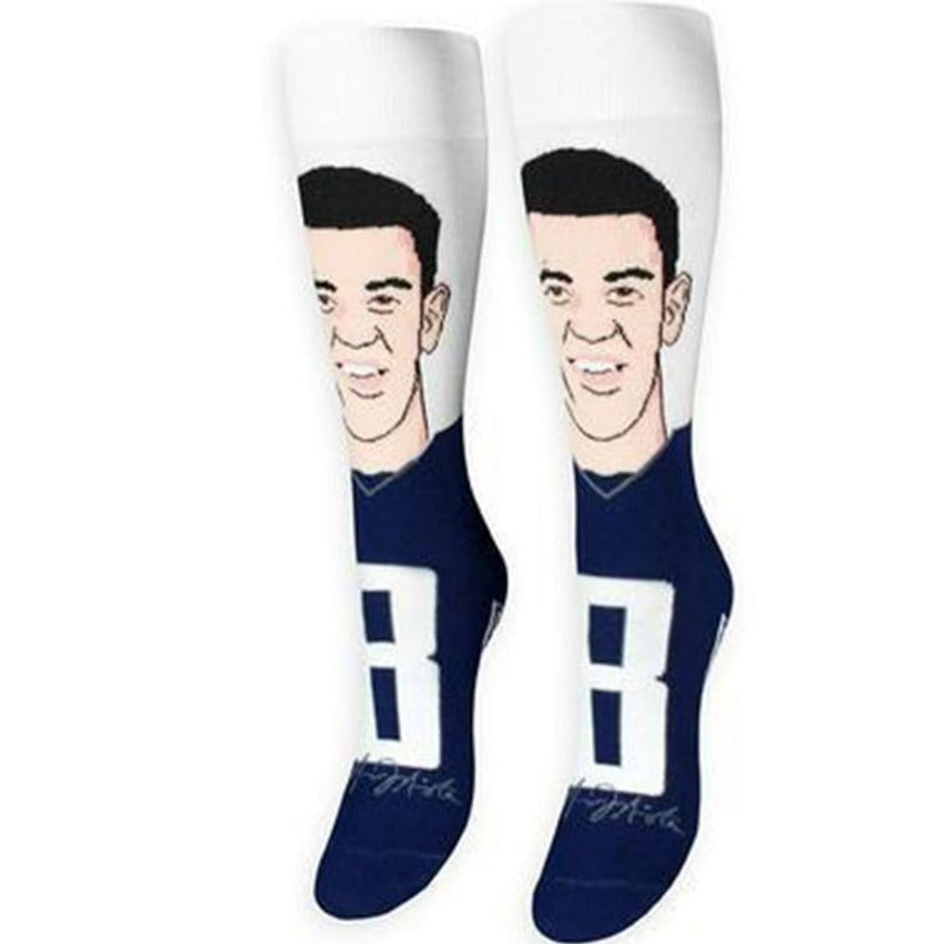 Marcus Mariota Socks Unisex Crew Sock navy