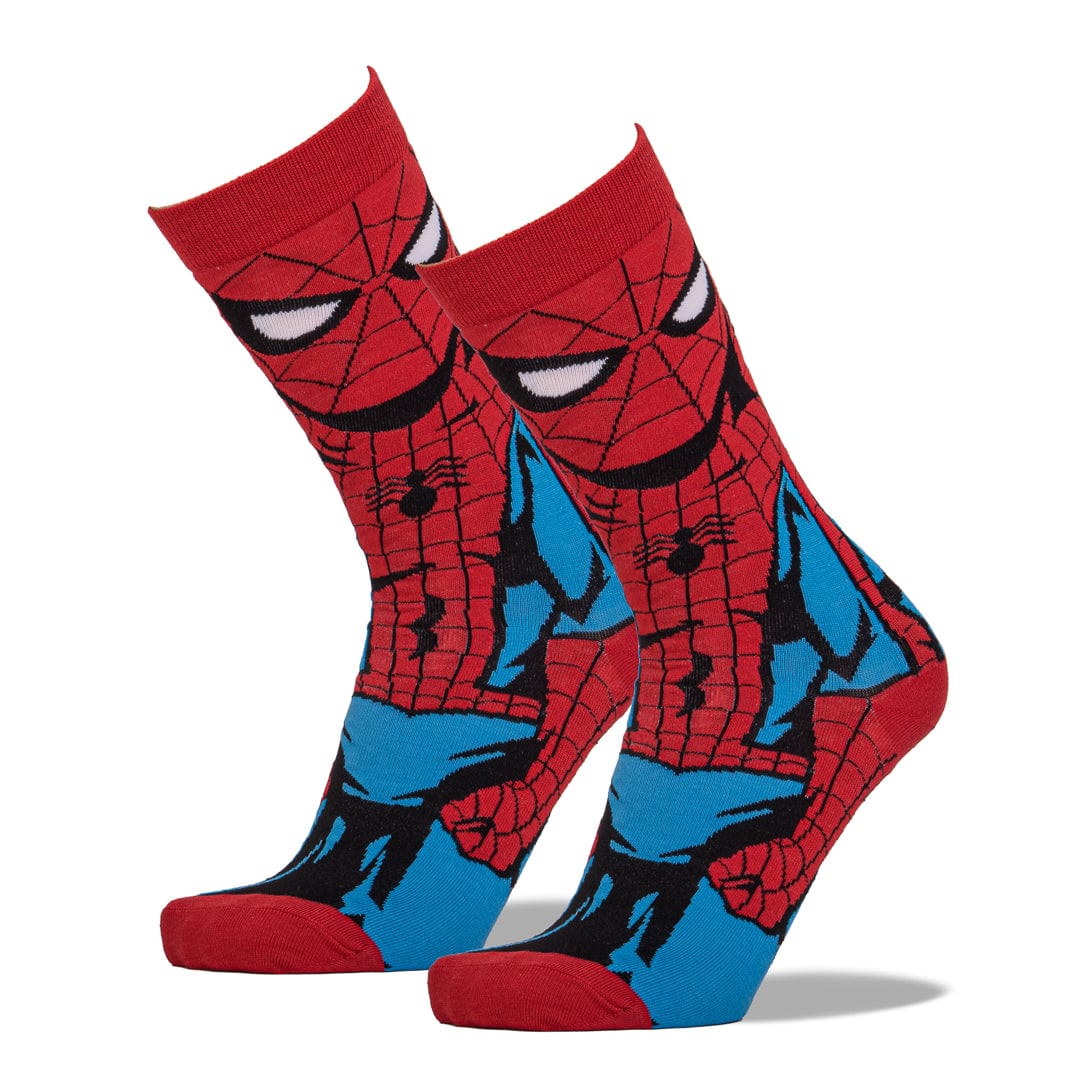 Marvel Spiderman 360 Crew Sock Red