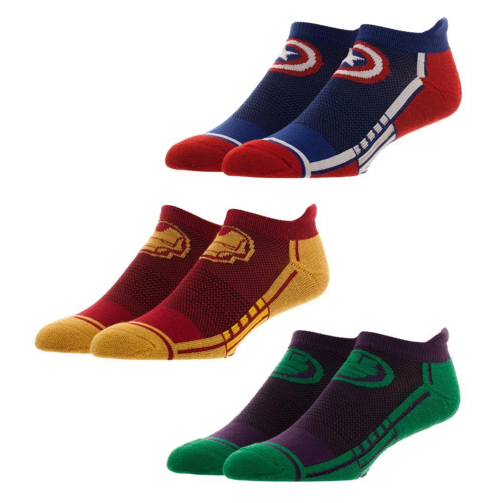 Avengers Socks Men&#39;s Ankle Sock multi