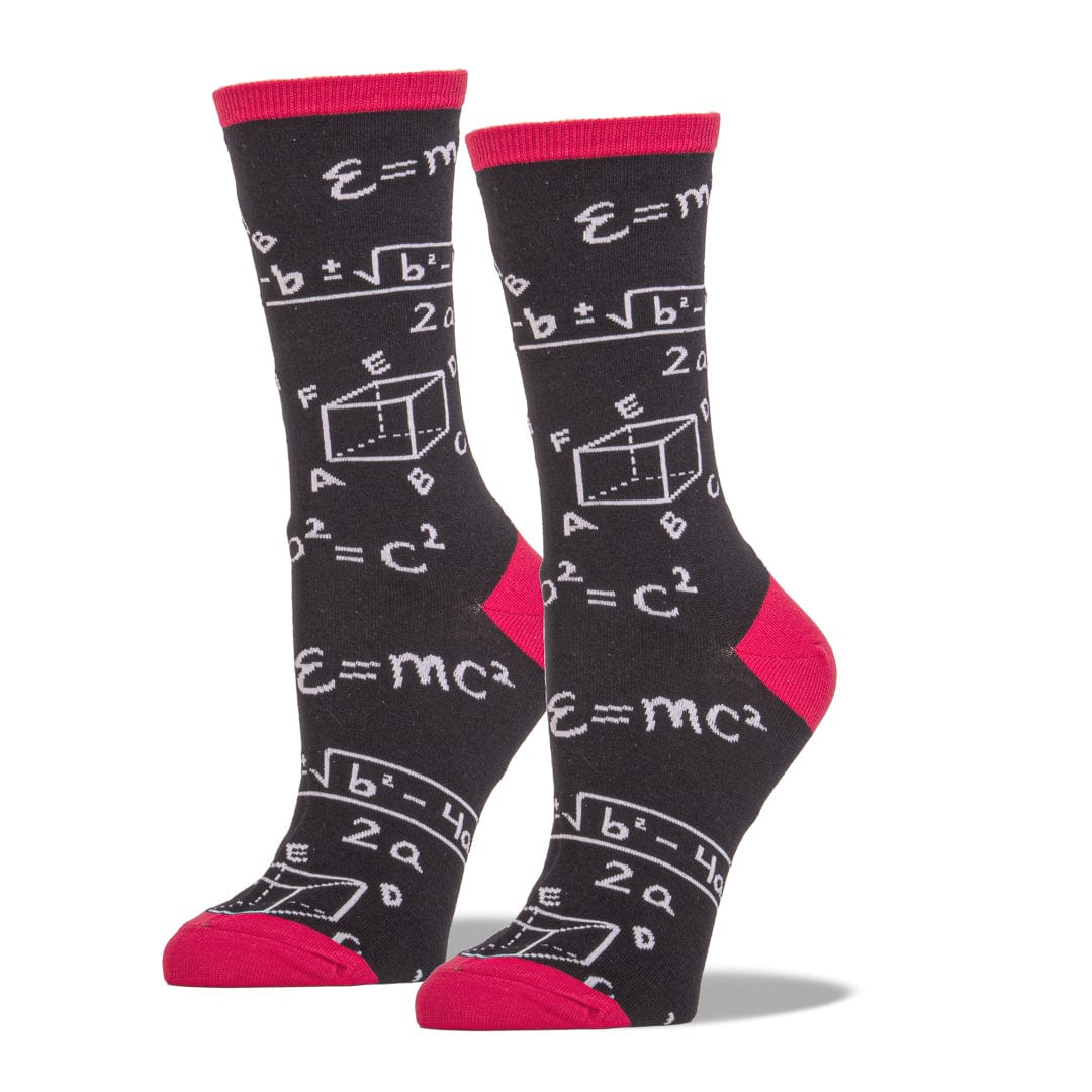 Math Socks Women's Crew Sock