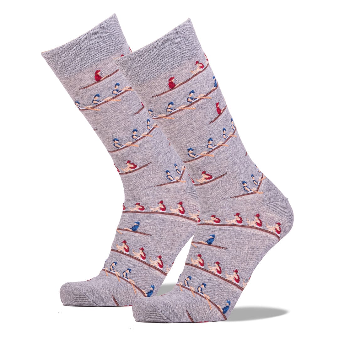 Men&#39;s Rowers Crew Socks Grey