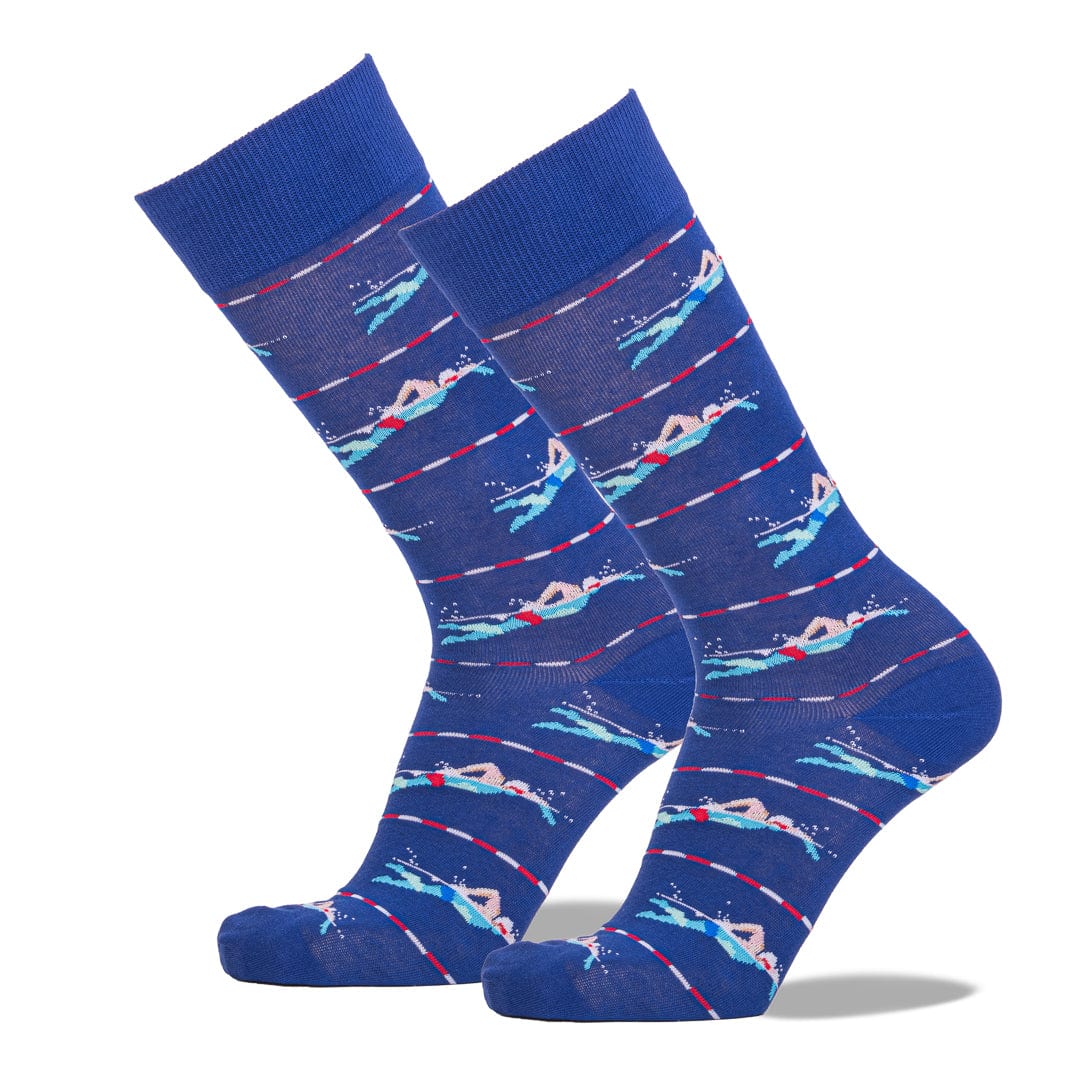 Men&#39;s Swimmers Sock Blue