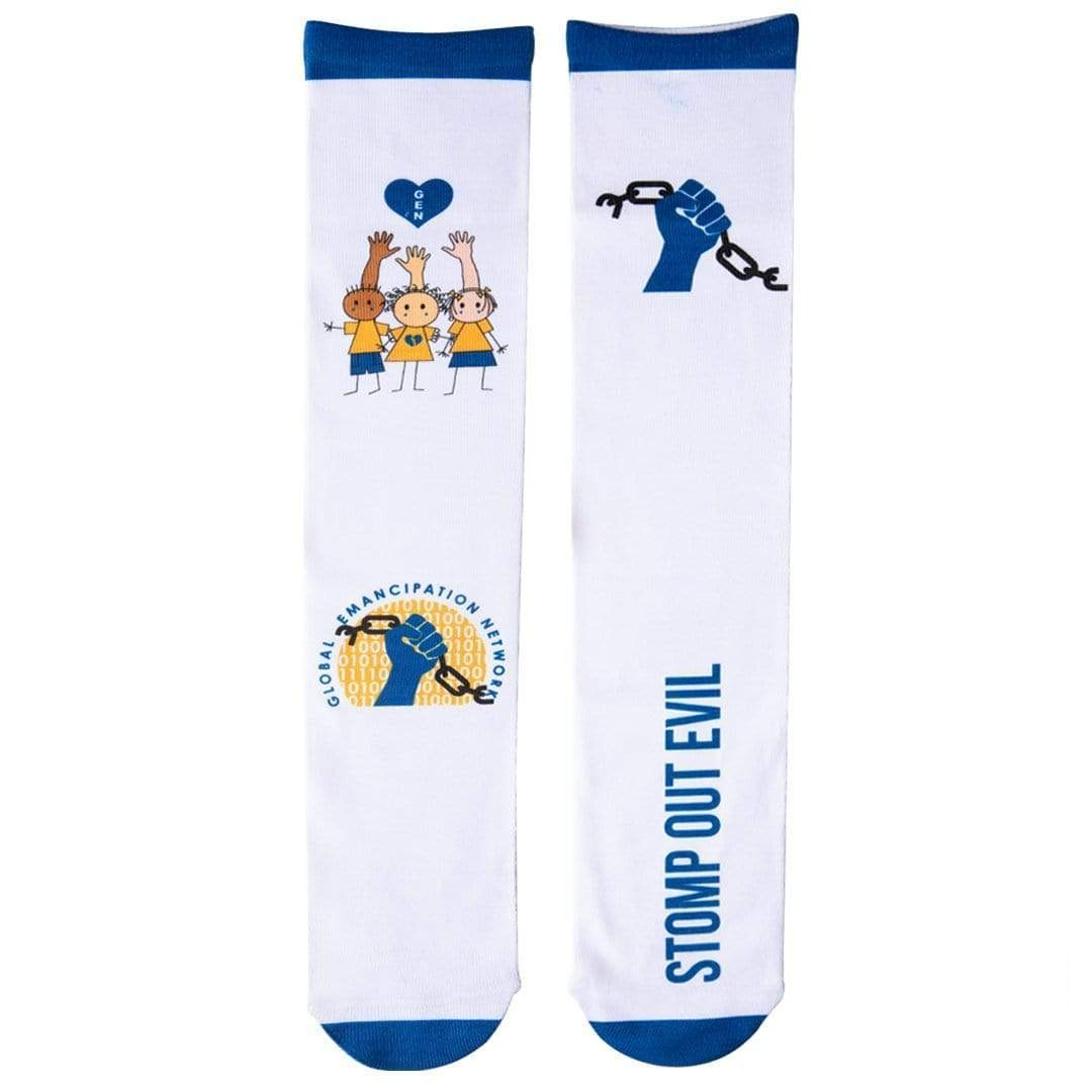 Microsoft "GEN" Charity Sock White