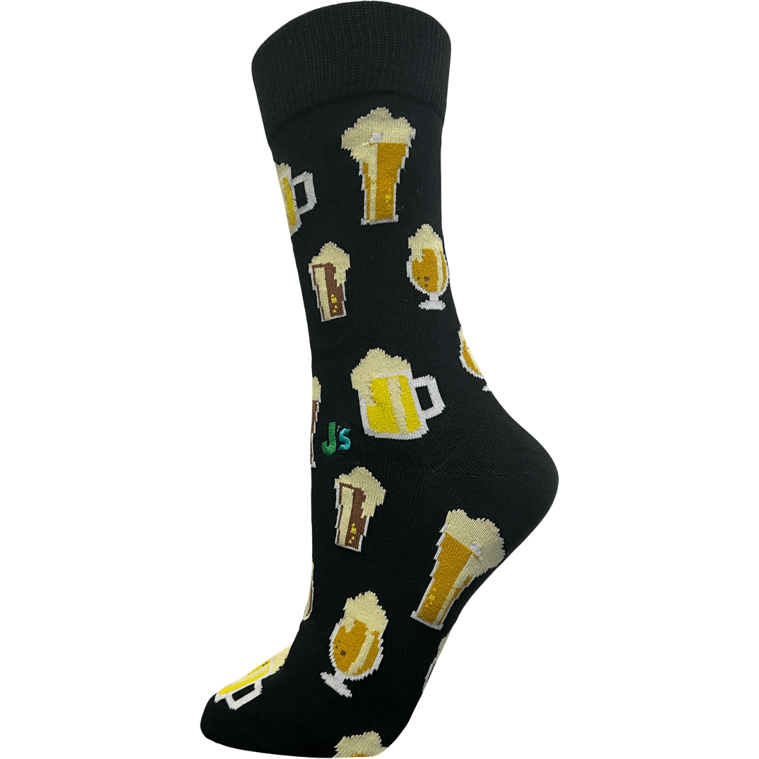 Beer Women's Crew Socks Black