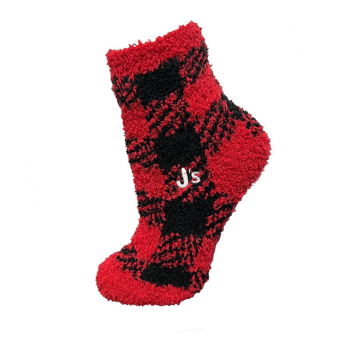 Buffalo Check Butter Kid's Crew Socks Multi