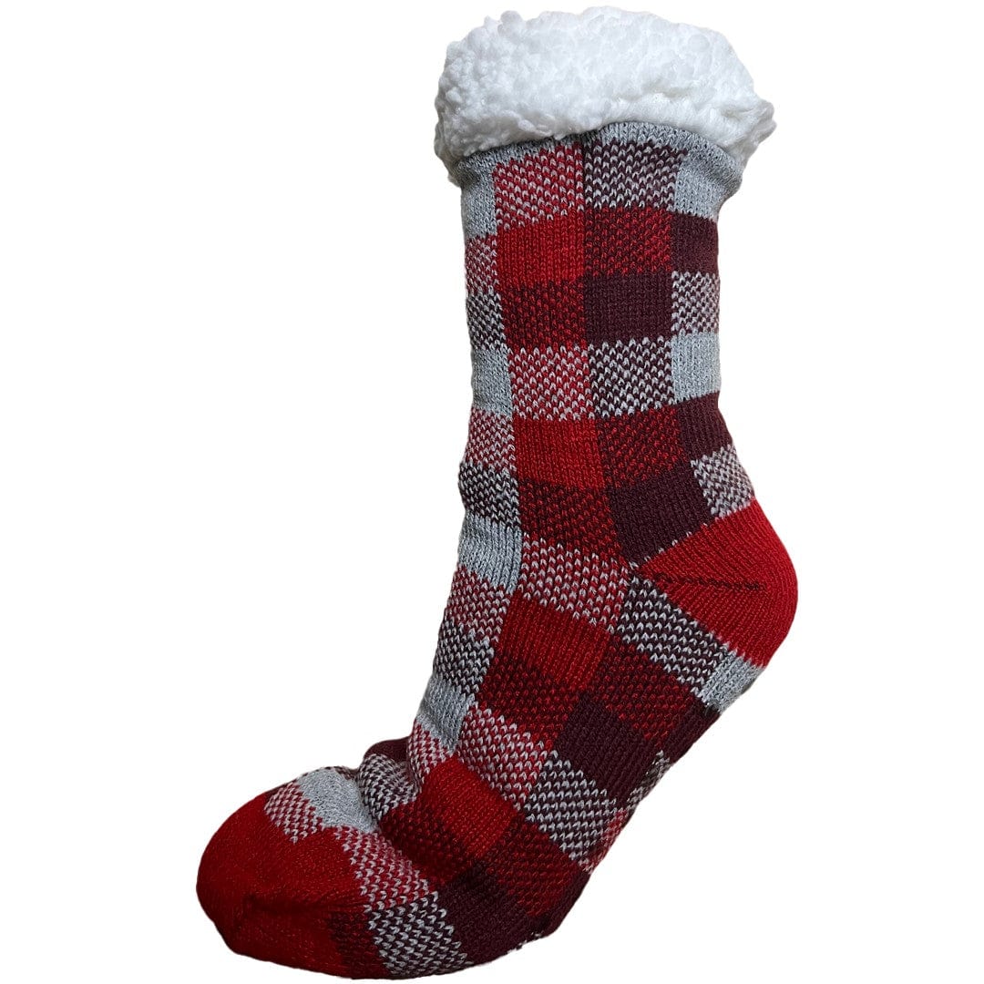Sherpa Christmas Slipper Socks