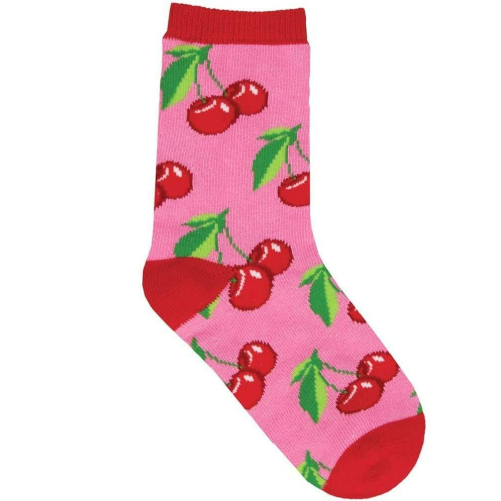 Mon Cherry Amour Kid's Crew Sock 2-4