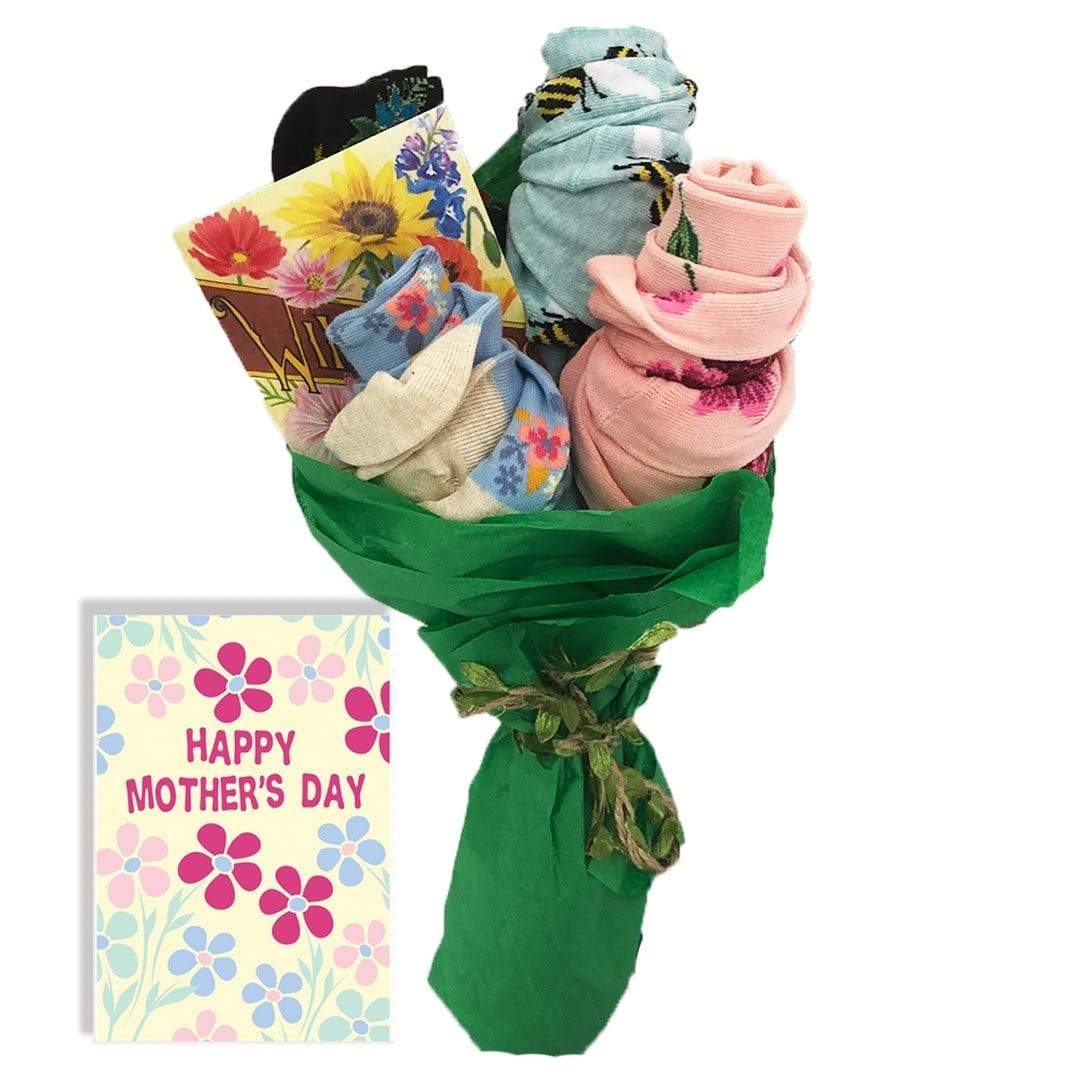 Mother&#39;s Day Bouquet of Socks Multi