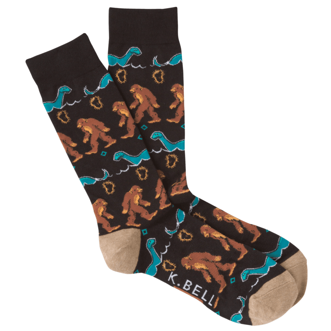 Myths and Legends Men's Crew Socks Black