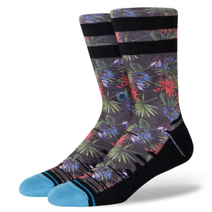 Narcosy Men's Crew Sock Black