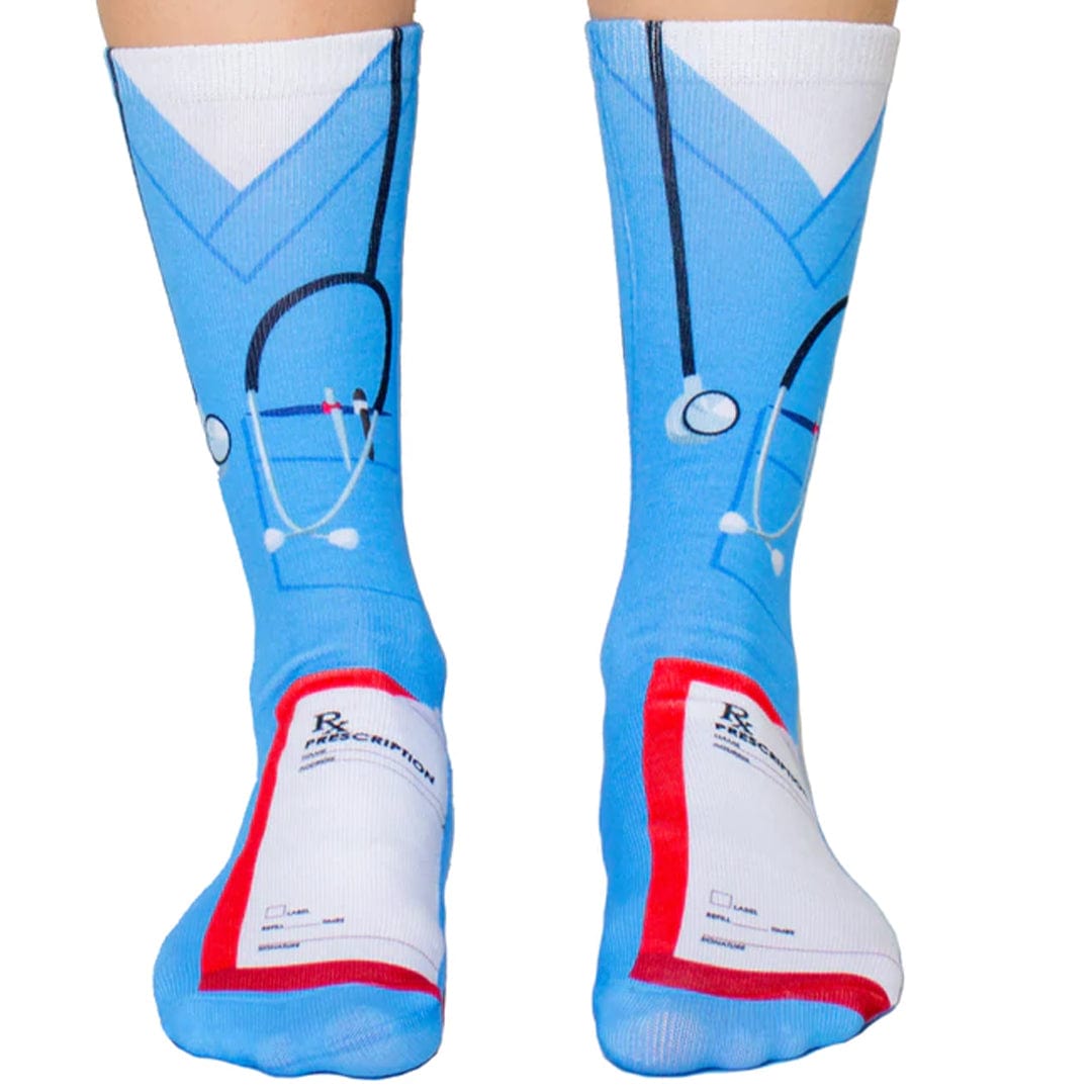 Nurse Crew Socks Blue