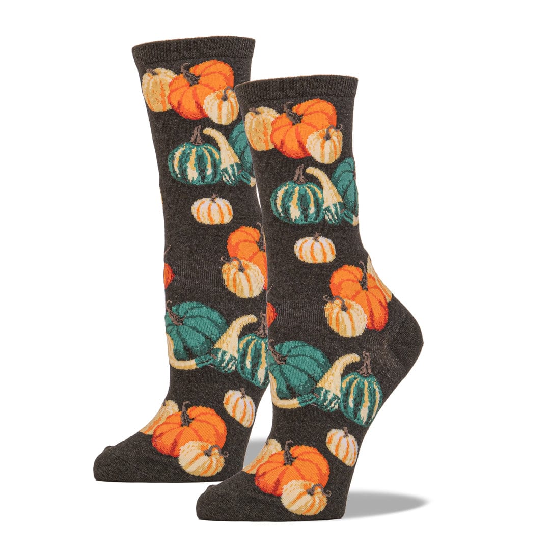 Oh My Gourd Women's Socks Brown