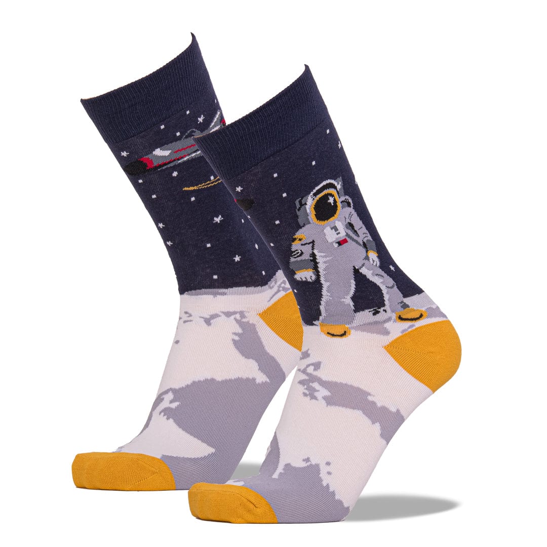 One Giant Leap Astronaut Socks Men's Crew Sock