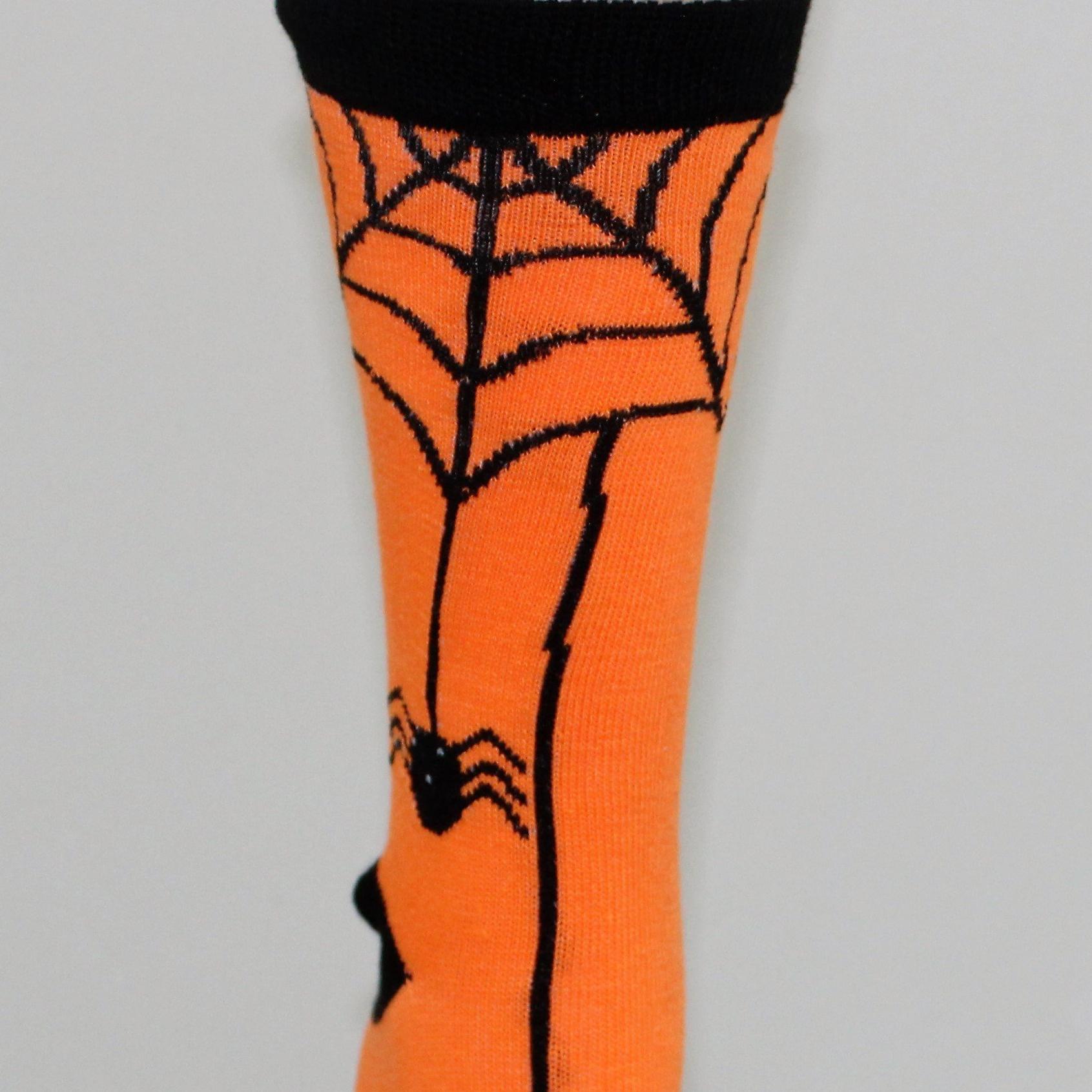 Halloween Spider Socks - John's Crazy Socks