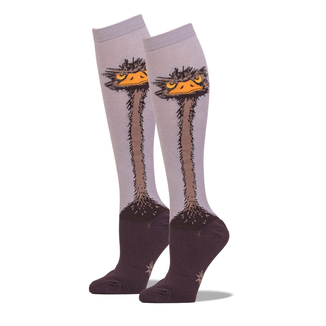 Ostrich Socks Women's Knee High Sock Regular Knee High