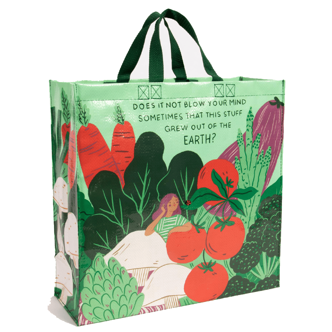 Out Of The Earth Large Tote Bag Green