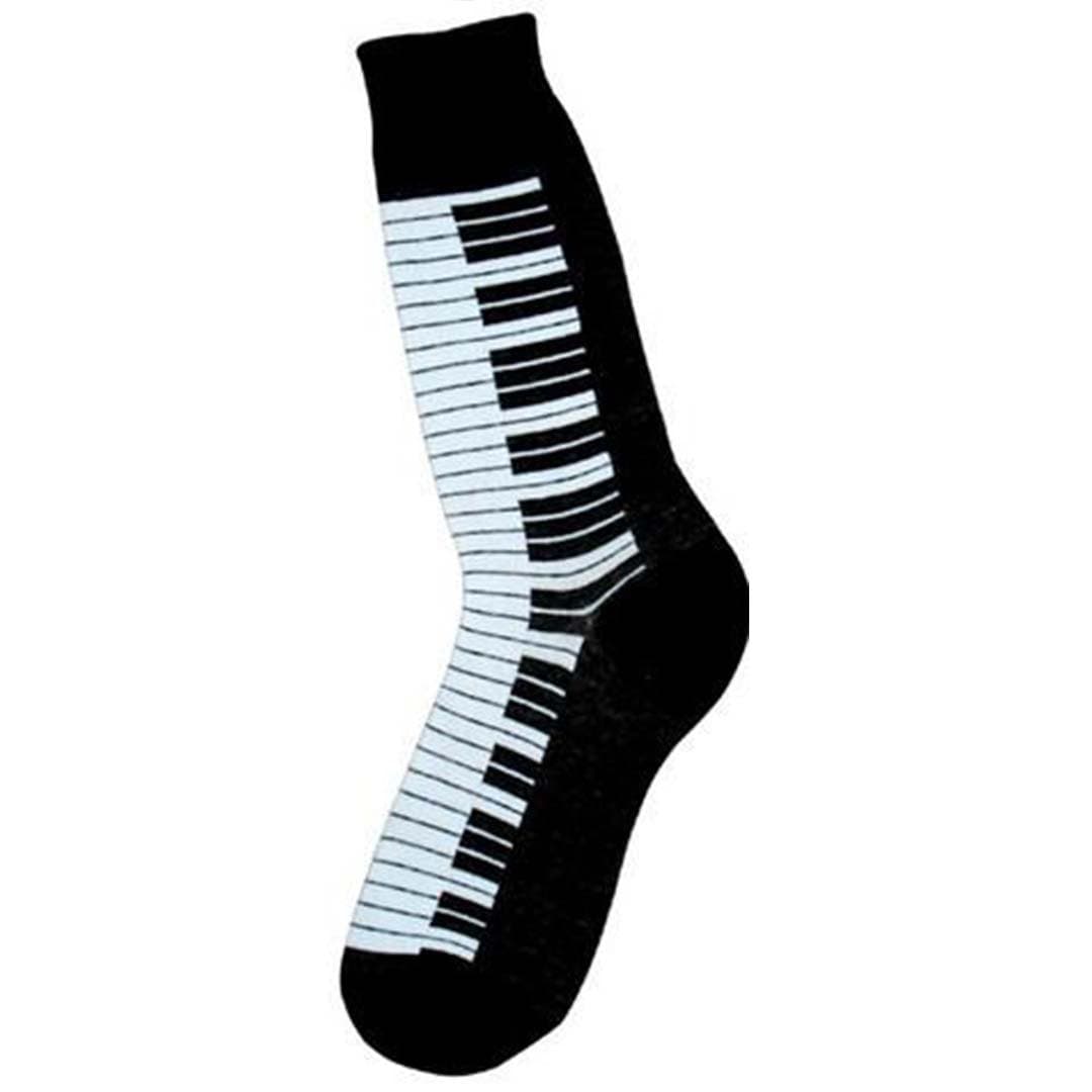 Piano Socks Men’s Crew Sock black